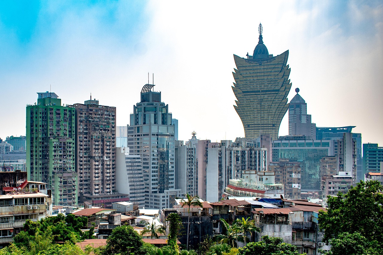 Macau casino skyline at night — the baccarat capital of the world